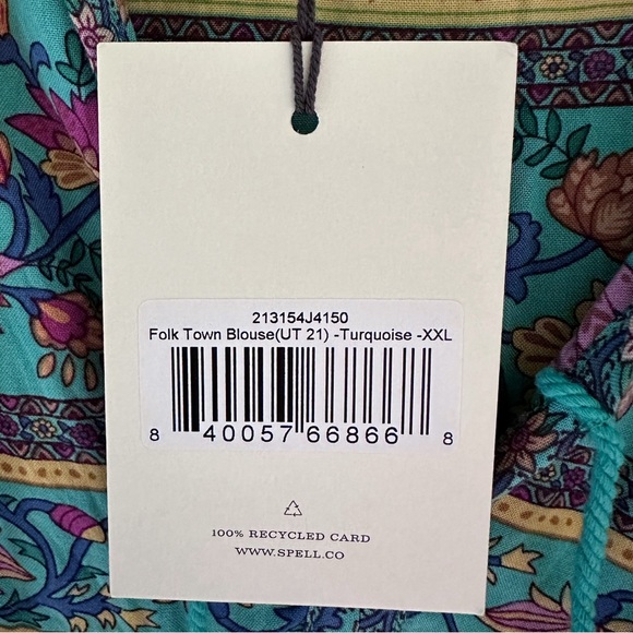 Spell Folk Town Blouse XXL - Picture 7 of 7